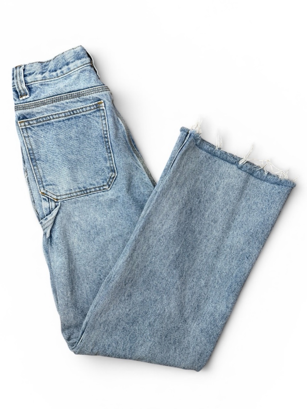 Brandy Melville John Galt Light Wash Wide Leg Carpenter Jeans